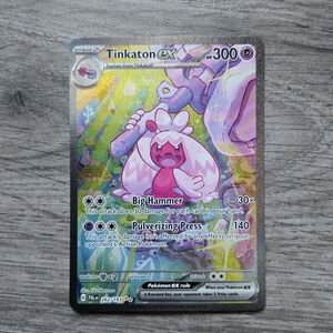 Tinkaton ex #262 Pokemon Paldea Evolved Holo Card
